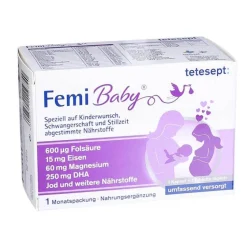 Femi Baby Filmtabletten + Weichkapseln Monatspackung, 2X30 St Kinder Schwangerschaft|Kinderwunsch Tabletten