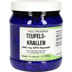 New Teufelskrallen 345 mg GPH Kapseln, 750 St Verdauung