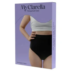 Hot MyClarella The Support Panty Wochenbett Unterhose L schwarz, 1 St