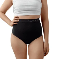 Hot MyClarella The Support Panty Wochenbett Unterhose L schwarz, 1 St