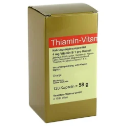 Discount Vaniplan Pharma Thiamin Kapseln Vitamin B1, 120 St