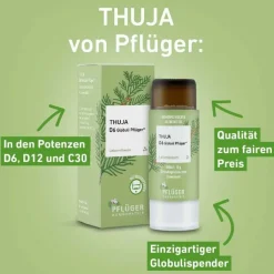 Thuja C30 Globuli Pflüger Dosierspender, 10 g