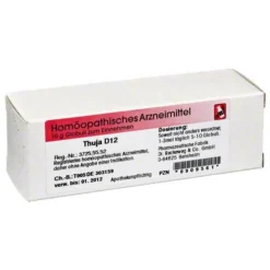 Thuja D12 Globuli, 10 g