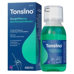 New Tonsino Gurgellösung bei Halsschmerzen, 120 ml