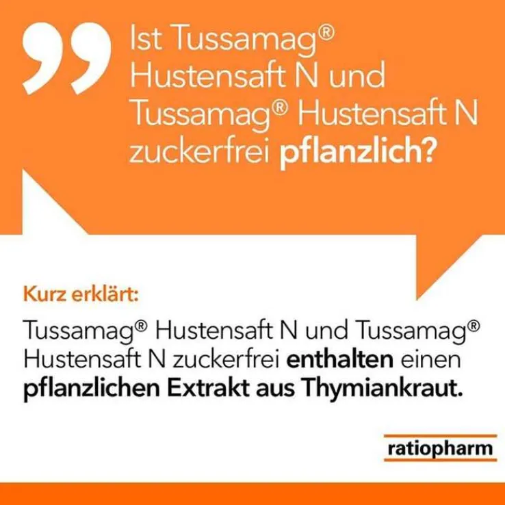 Tussamag Hustensaft N, 200 g