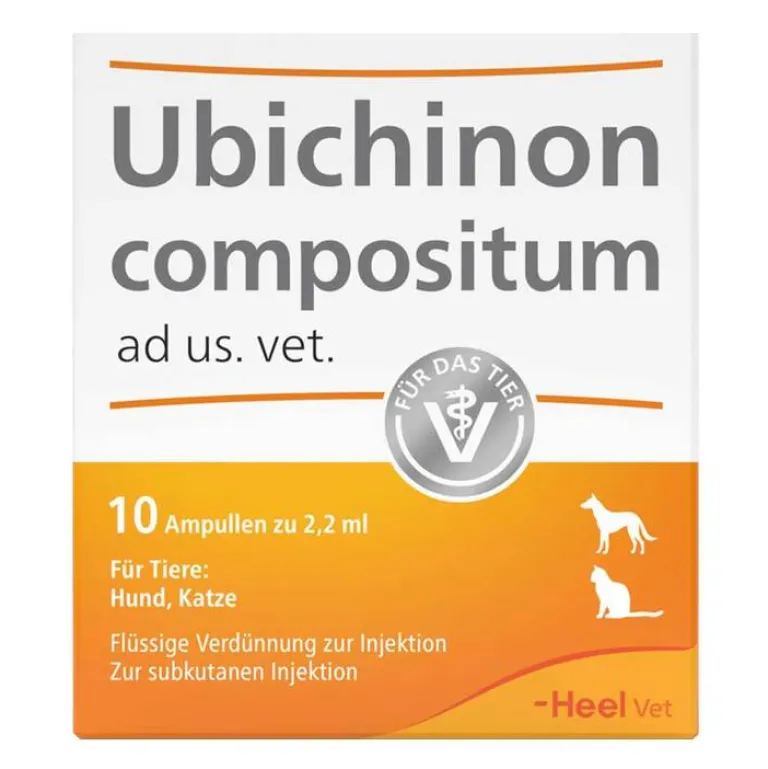Outlet Ubichinon compositum ad us. vet. Ampullen, 10 St Biologische Heilmittel Heel Gmbh
