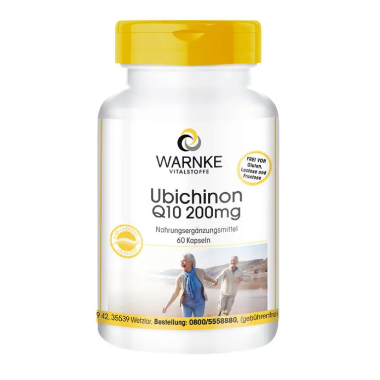 Discount Ubichinon Q10 200 mg Kapseln, 60 St Coenzym Q10