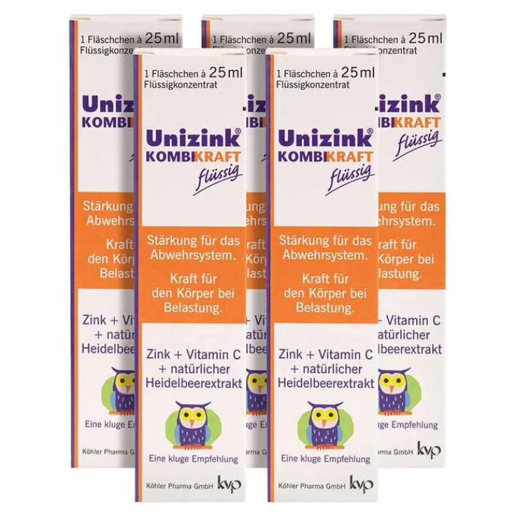 Unizink Kombikraft, 5X25 ml