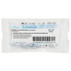 Uromed Katheterventil mit Adap, 1 St