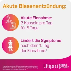 Utipro® akut & protect Kapseln, 15 St