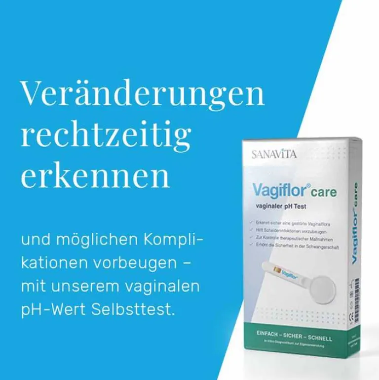 New Vagiflor ® care vaginaler pH Test, 3 St