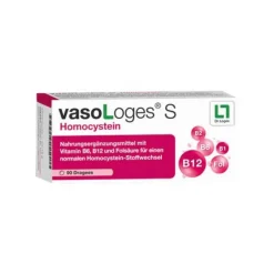 Hot Dr. Loges VasoLoges S Homocystein Dragees, 90 St