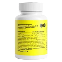 Outlet Zein Pharma Vegane Vitamin D3 7000 I.E. Wochendepot Kapseln, 60 St