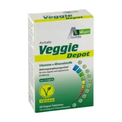 Veggie Depot Vitamine + Mineralstoffe Tabletten, 60 St Multivitamine