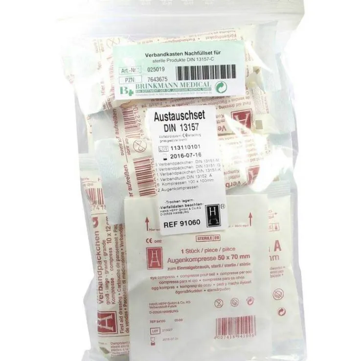 Verbandkasten Nachf.Set für sterile Prod. 13157-C, 1 St