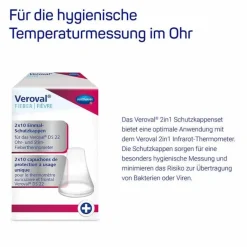 Clearance ® 2 in 1 Infrarot-Fieberthermometer, 1 St Stirnthermometer|Ohrthermometer