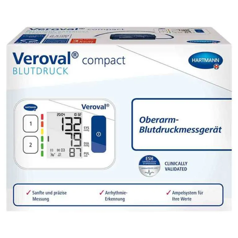 Online ® compact Oberarm-Blutdruckmessgerät, 1 St Blutdruckmessgeräte