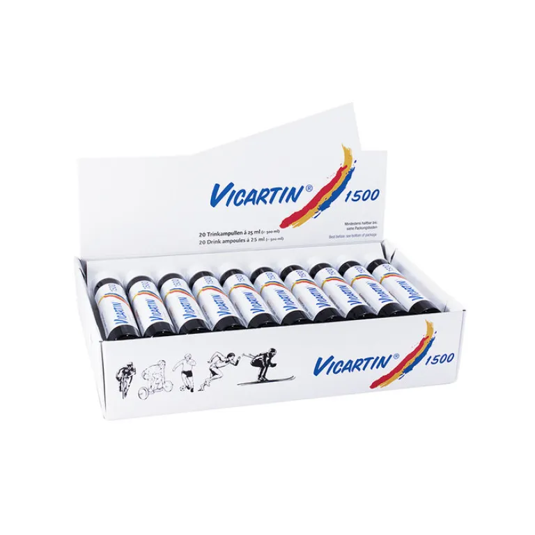 Clearance Vicartin 1.500 Trinkampullen, 20X25 ml Carnitin|Aminosäuren