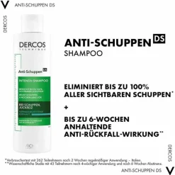 Vichy Dercos Anti-Schuppen Shampoo fettige Kopfhaut, 200 ml
