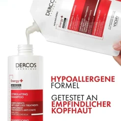 Outlet Dercos Vital Shampoo mit Aminexil, 390 ml Kopfhautpflege|Anwendung-Produktarten