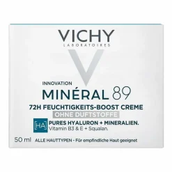 Sale Vichy Mineral 89 Creme ohne Duftstoffe, 50 ml