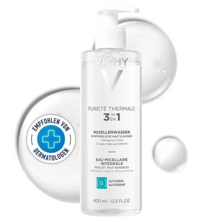 Vichy Purete Thermale Mineral Mizellen-Fluid sensitiv, 400 ml