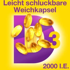 Vigantolvit 2000 I.E. Vitamin D3 Weichkapseln, 2x120 St