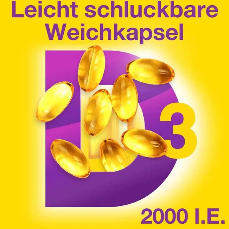 Vigantolvit 2000 I.E. Vitamin D3 Weichkapseln, 2x120 St