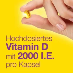 Vigantolvit 2000 I.E. Vitamin D3 Weichkapseln, 120 St