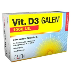Sale Vit. D3 GALEN 1000 I.E. Weichkapseln, 100 St Vitamin D (Colecalciferol)