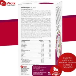 Hot Dr. Wolz Vitalkomplex , 500 ml