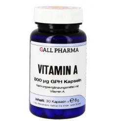 Online Hecht Pharma Vitamin A 800 µg GPH Kaps, 30 St