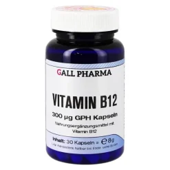 Online Vitamin B12 300 µg GPH Kapseln, 30 St Vitamin B12 (Cobalamin)