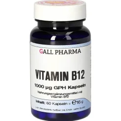 Clearance Vitamin B12 1000 µg GPH Kapseln, 60 St Vitamin B12 (Cobalamin)