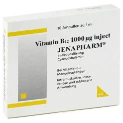Best Jenapharm Vitamin B12 1000 µg Inject Ampullen, 10X1 ml