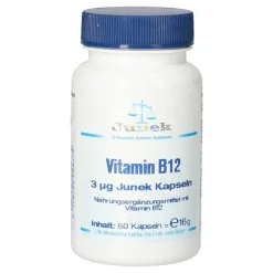 Outlet Vitamin B12 3 µg Junek Kapseln, 60 St Vitamin B12 (Cobalamin)