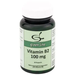Outlet Vitamin B2 100 mg Kapseln, 30 St Vitamin B2 (Riboflavin)