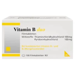 Best Vitamin B Duo Filmtabletten, 100 St Vitamin B Komplex