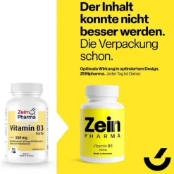 Hot Vitamin B3 Forte Niacin 500 mg Kapseln, 90 St Vitamin B3 (Niacin)