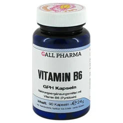 Online Vitamin B6 GPH Kapseln, 90 St Vitamin B6 (Pyridoxin)