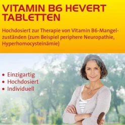 Hot Vitamin B6 Tabletten, 200 St Vitamin B6 (Pyridoxin)