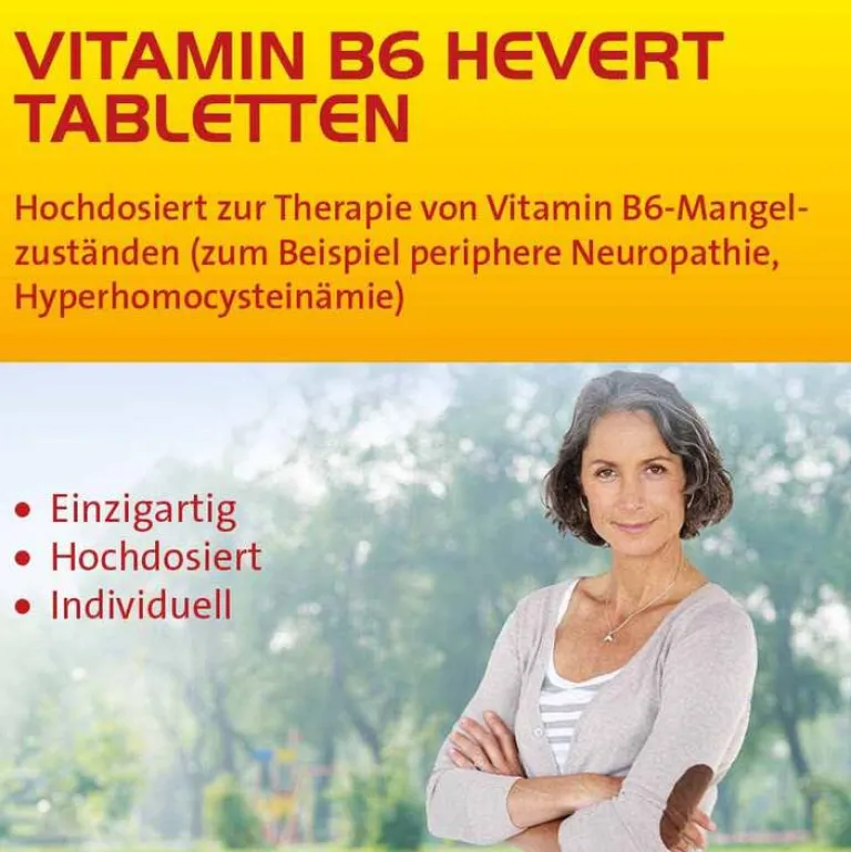 Hot Vitamin B6 Tabletten, 200 St Vitamin B6 (Pyridoxin)