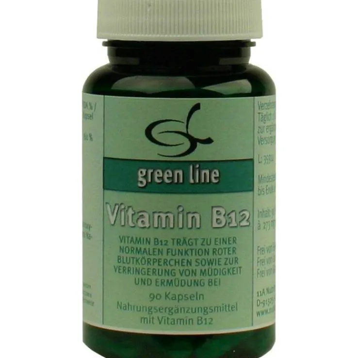 Vitamin B12 Kapseln green line, 90 St
