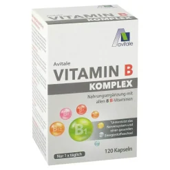 New Vitamin B Komplex Kapseln, 120 St Vitamin B Komplex