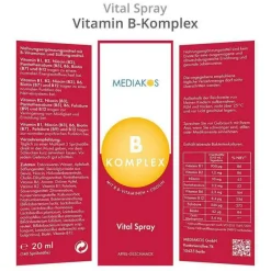 Online Vitamin B Komplex Vital Spray vegan, 20 ml Vitamin B Komplex