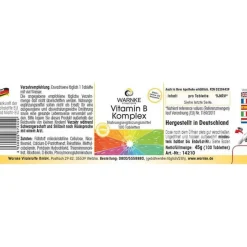 Online Warnke Vitamin B Komplex Tabletten, 100 St
