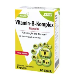 New Vitamin B Komplex vegetabile Kapseln , 60 St Vitamin B Komplex