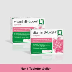 Clearance vitamin B-Loges komplett Filmtabletten, 120 St Vitamin B Komplex|Hirnleistung & Nerven