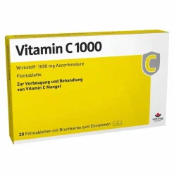 Vitamin C 1000 mg Tabletten, 20 St