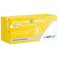 Best axicur Vitamin C ® 200 mg Filmtabletten, 50 St